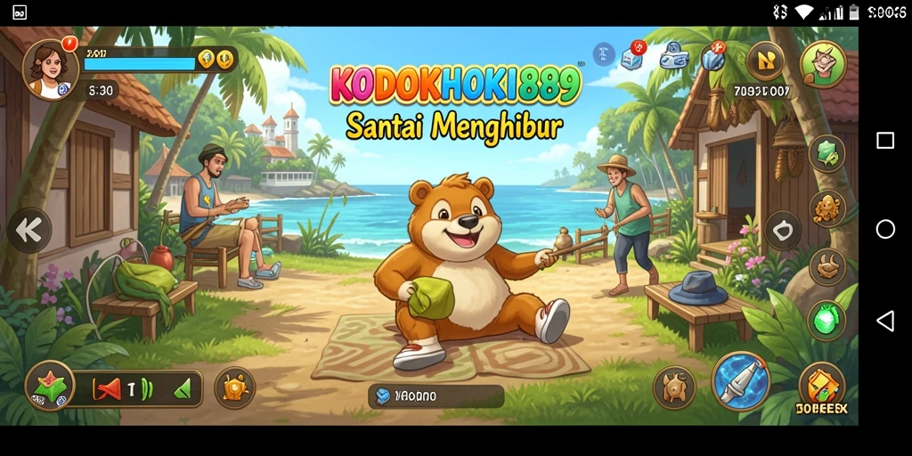 Tampilan menarik gameplay KODOKHOKI889 yang seru.